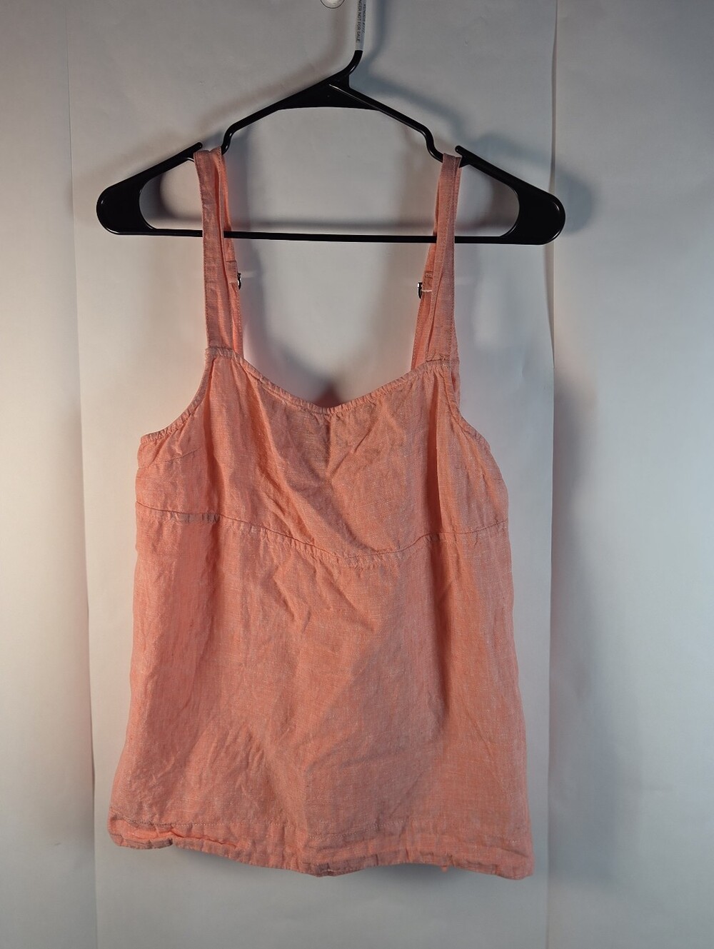 Athleta Coral Peach Linen-Blend Camisole